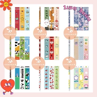 พร้อมส่ง! สติ๊กเกอร์ปากกา 1ชุด มี3 แผ่น สำหรับ แอปเปิล Pencil รุ่น1&2 sticker กันรอยขีดข่วน กาว3M ไม่ทิ้งคราบกาว