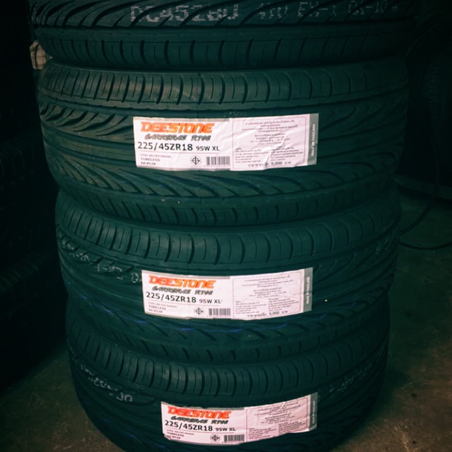ยางใหม่ Deestone 225-45-R18 R702 ปี2025 ราคาต่อเส้น