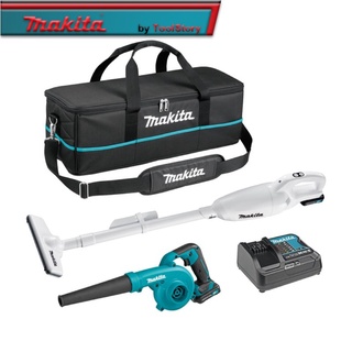 [คอมโบเซ็ต] MAKITA CLX245SAX1: เครื่องเป่าลม+เครื่องดูดฝุ่นไร้สาย 12Vmax