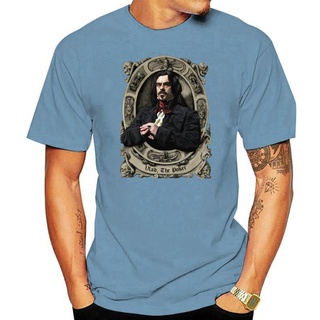 เสื้อยืดผ้าฝ้าย เสื้อยืด พิมพ์ลาย Were Vampires We Don Put Down สไตล์เรโทร สําหรับผู้ชาย และคู่รัก