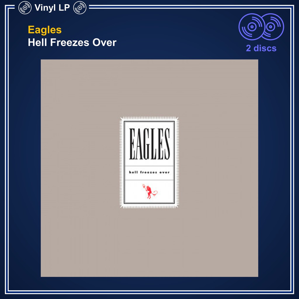 [แผ่นเสียง Vinyl LP] Eagles - Hell Freezes Over [ใหม่และซีล SS]