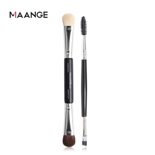 MAANGE 2-Piece Eye Makeup Brush Set Eyebrow Brush