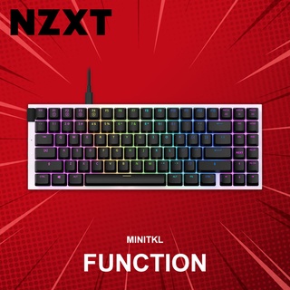 คีย์บอร์ด NZXT รุ่น Function MiniTKL (ภาษาอังกฤษ) ประกันศูนย์ 2 ปี