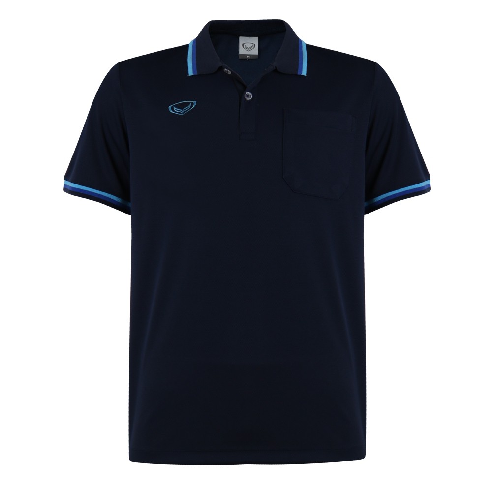 Grand Sport เสื้อคอปกชายทอริ้ว รหัส : 012588