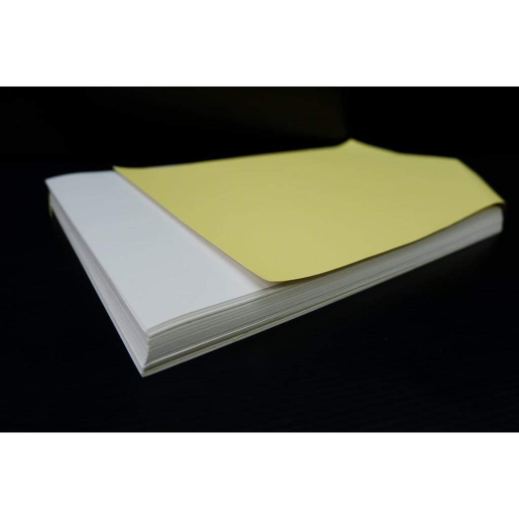 (80แผ่น/1ห่อ) แผ่นกระดาษสติกเกอร์A4 - รูปที่ 6