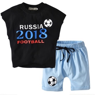 ชุดเสื้อกางเกงฟุตบอล ควันหลงบอลโลก Russia Football