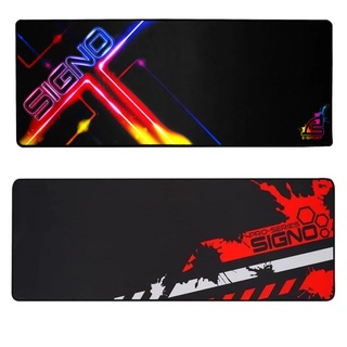 SIGNO แผ่นรองเมาส์ ยาว MT-326 / MT-309 NEONER-2 Gaming Mouse Mat Speed Edition