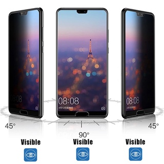 ฟิล์มป้องกันการแอบมอง Realme 8 5G Tempered Glass Privacy ฟิล์มกระจกนิรภัย เต็มจอ กาวเต็ม ฟิล์มกันกระแทก realme8