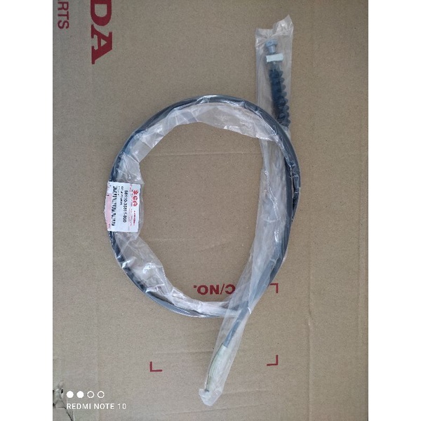 สายเบรคหน้า suzuki RC110 คริสตัล, RC100 อะไหล่แท้ศูนย์ 58110-35811-000
