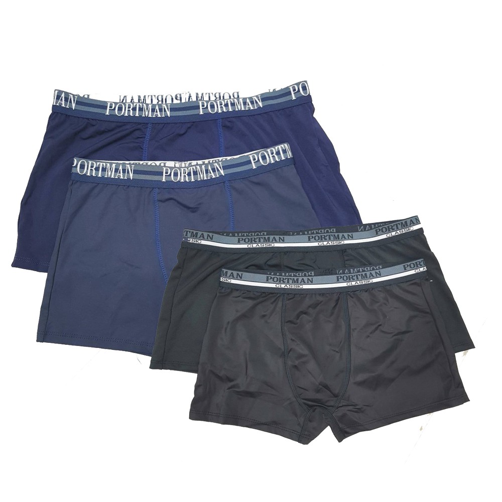 กางเกงในชายPortman ผ้าสแปนเด็กซ์ การันตีคุณภาพ ขอบโชว์ยางโชว์ 3สี F L Xl XXL