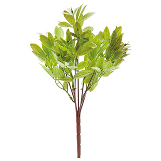 🔥HOT🔥 FONTE ใบไม้ประดิษฐ์ ใบโพเล็ก รุ่น YF19008B ขนาด 34 ซม. สีเขียว Artificial Outdoor Plants