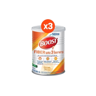 [โค้ด NESTFB1 ลด 200.-] Boost Fiber บูสท์ ไฟเบอร์ อาหารเสริมทางการแพทย์ สำหรับผู้สูงอายุ มีเวย์โปรตีน ผสมใยอาหาร 3 ชนิด