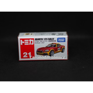 TOMICA MODEL NO.21  ABARTH 124 RALLY  **สีพิเศษ