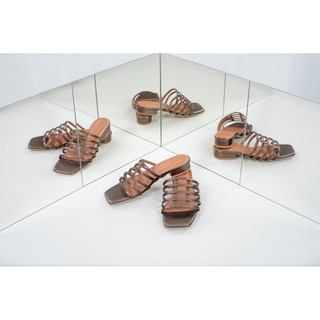 รองเท้าผู้หญิง GYN Collection รุ่น Charm สี Brown sugar