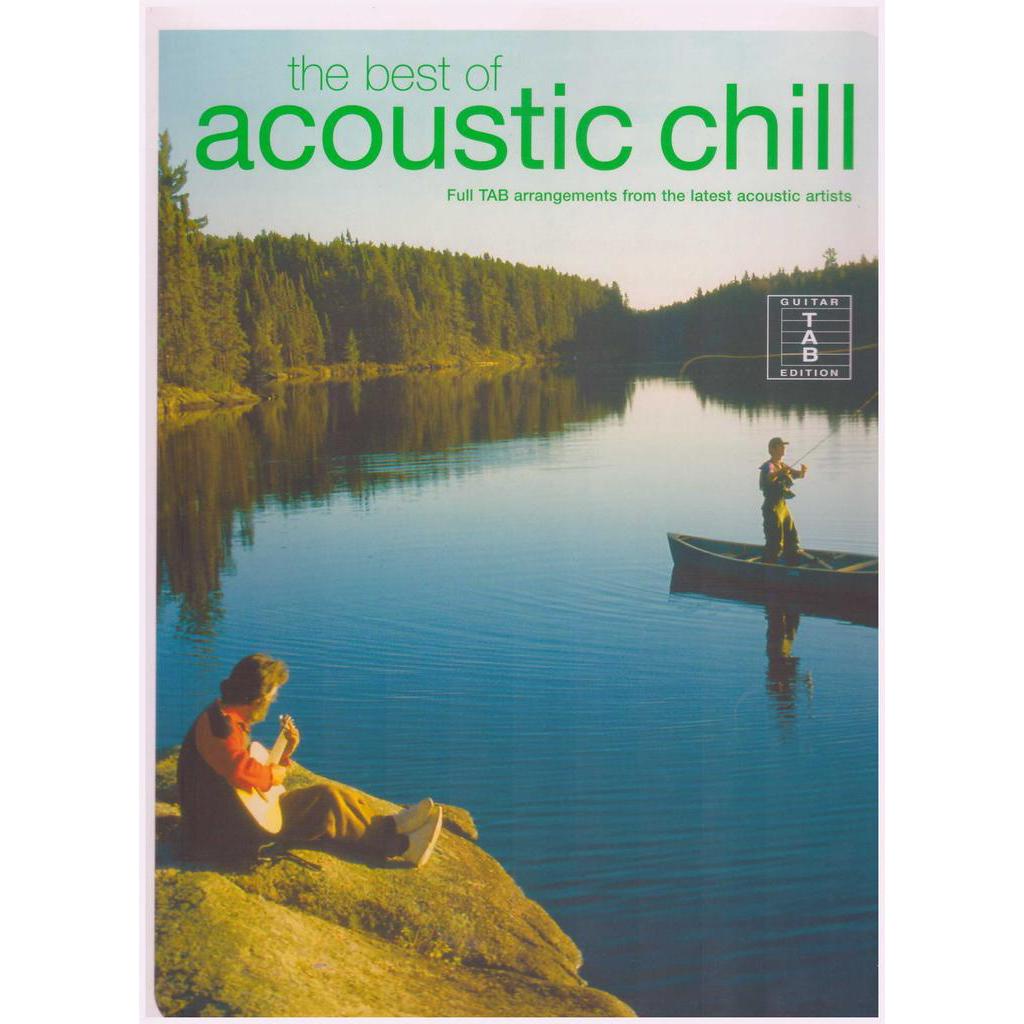 The Best Of Acoustic Chill / Pop Song Book / Vocal Book / Voice Book / Guitar Gitar