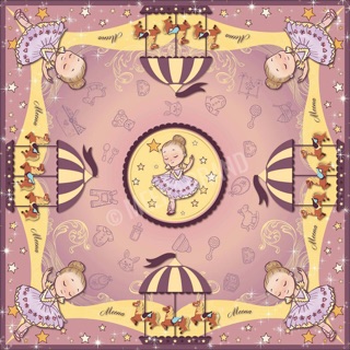ผ้าพันคอ Baby Ballet