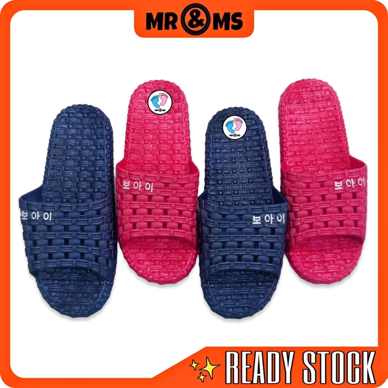 Mr&MsWomens Upper Soft สบาย House Sandal Slipper / Ladies Sandal / Kasut Selipar Pai Rumah Perempuan