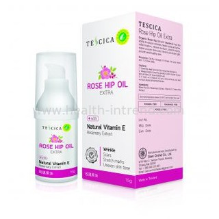 Tescica Rose Hip Oil Extra น้ำมันโรสฮิปออยล์ ออร์แกนิค 15 g