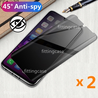 [2 Pcs] [2 Pcs] For Google Pixel 3 XL Pixel 4 XL Pixel 3A XL Pixel 4A Privacy Tempered Glass Screen Protector pixel4a pixel4xl pixel3xl pixel3axl Protective film