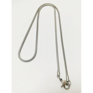 สายสร้อยสแตนเลส/สร้อยสแตนเลส/  ลายกระดูกงู  ยาว 18 นิ้ว หนา 2.5 มิล ราคา 1 เส้น 119 บาท