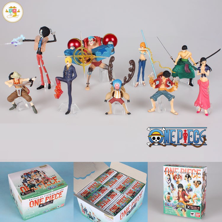 One Piece figure model โมเดลวันพีช วันพีช โมเดล ของเล่น ของขวัญ ลูฟี่ ซันจิ โซโล ช๊อปเปอร์ แฟรงค์ นามิ โรบิน บรู๊ค 🇨🇳