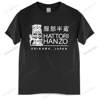 เสื้อยืดผ้าฝ้ายพรีเมี่ยม เสื้อยืด ผ้าฝ้าย พิมพ์ลาย Hattori Hanzo Kill Bill Tarantino ขนาดใหญ่ แฟชั่นฤดูร้อน สําหรับผู้ชา