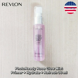 Revlon® PhotoReady Rose Glow Mist Primer + Hydrate + Refresh 36 ml สเปรย์ไพรเมอร์  สเปรย์ฉีดหน้า ให้ความชุ่มชื้น