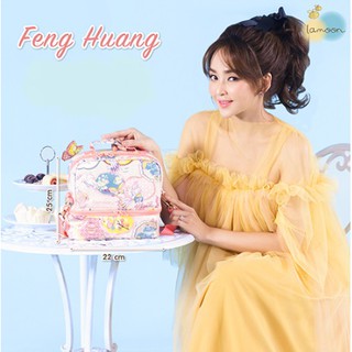 กระเป๋าเก็บอุณหภูมิ (Feng Haung) ผ้าแคนวาส 14 ออน สามารถ แยกเก็บความร้อน-เย็น หรือเปียก-แห้งได้ในใบเดียว