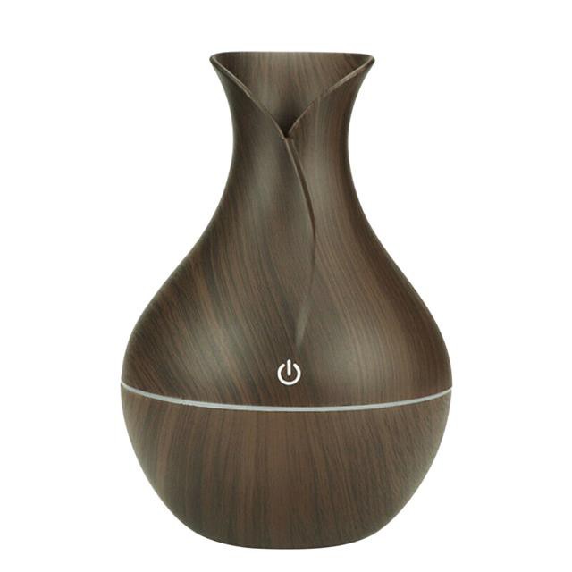  130ml Led Essential Oil Diffuser Humidifier Usb Aromatherapy Wood