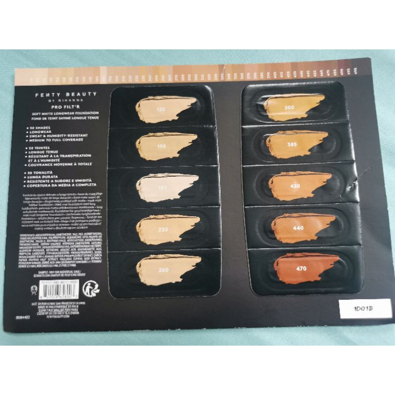 รองพื้น​ FENTY BEAUTY ขนาทดลอง Pro Filt'r Soft Matte Longwear Foundation