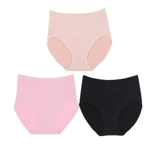 Wacoal Surprise Short Panty กางเกงในใส่สบายวาโก้ รูปแบบเต็มตัว แพ็ค 3 ชิ้น รุ่น WU4C34/WU4T34 สีดำ-เบจ-ชมพู
