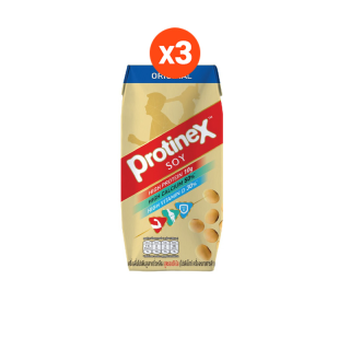 [โค้ด DANO19T2 ลด 8%] Protinex โปรติเน็กซ์ ซอย ยูเอชที สูตรออริจินัล 200มล แพ็ค3