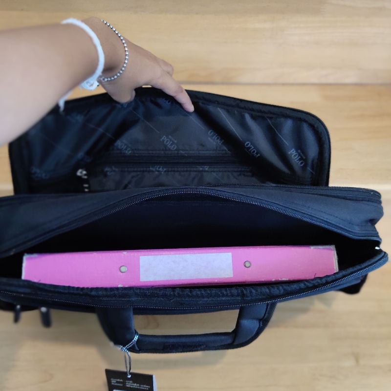 📢SALE✨กระเป๋าเอกสาร ขนาด A4 (16 นิ้ว) Romar Polo
