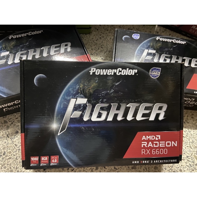 AMD การ์ดจอ RX 6600/8GB POWER COLOR FIGHTER มือสอง