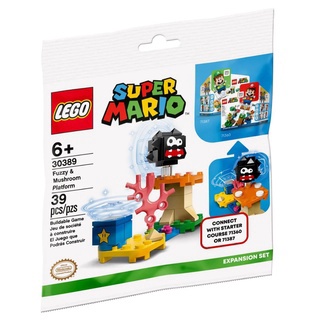 Lego Super Mario Fuzzy &amp; Mushroom Platform 30389