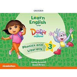 Se-ed (ซีเอ็ด) : หนังสือ Learn English with Dora the Explorer 3  Phonics and Literacy (P)