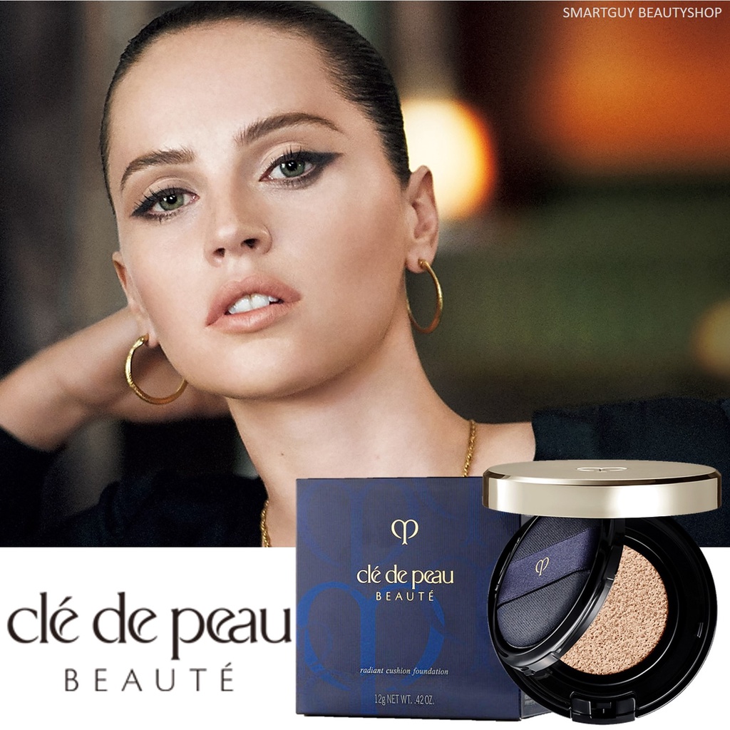 Cpb Cle De Peau RADIANT CUSHION FOUNDATION 12g คุชชั่นรองพื้นสูตรพรีเมี่ยมเนื้อบางเบาพิเศษพร้อมการบำรุงผิวหน้าจากญี่ปุ่น