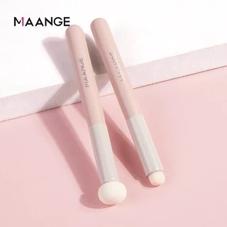 Maange 1 ชิ้น ฟองน้ํา เห็ด คอนซีลเลอร์ แปรงแต่งหน้า แปรงลิป 51285