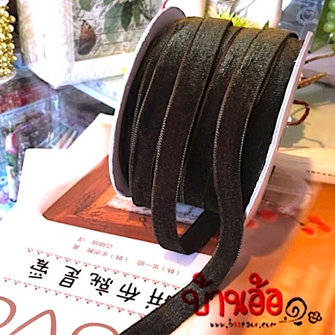 1y 13mm PDR0060 ริบบิ้น ผ้ากำมะหยี่ ขนาดเล็ก 13 มิล x ความยาว 90 เซนติเมตร Velvet Ribbon