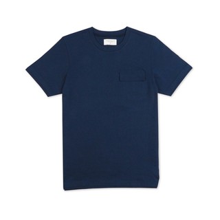 TWENTYSECOND LAYER POCKET TEE : COBALT BLUE