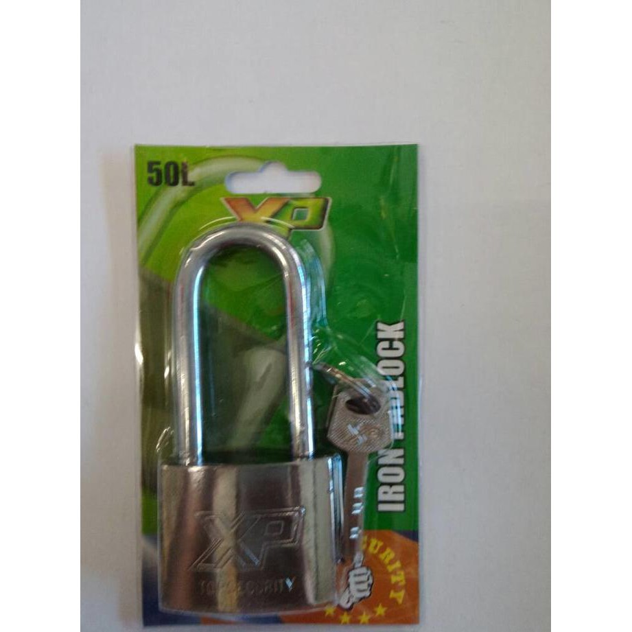 50 มม. กุญแจสีขาวคอยาวคุณภาพ Hq