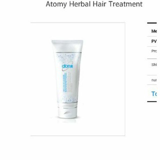 Atomy herbal hair Treatment