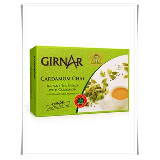 ชาซองสำเร็จรูปยี่ห้อ Girnar รสลูกกระวาน (10 ซอง) -- Girnar – Cardamom Chai (10 Sachets)