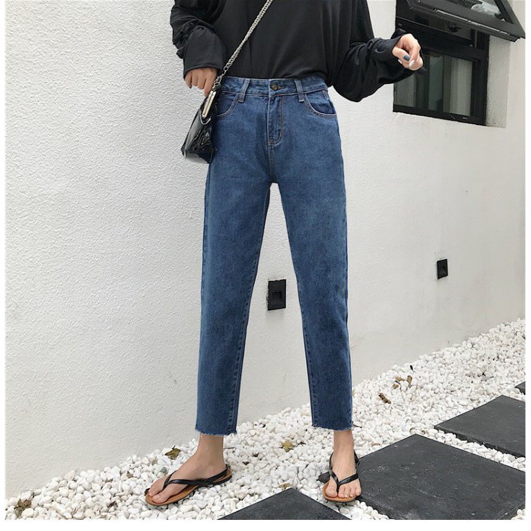 ㍿❉Cicishop(พร้อมส่ง) Sale‼️ กางเกงยีนส์ สไตล์เกาหลี