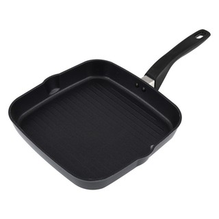 กระทะปิ้งย่าง 24 ซม. กลาดิเอเตอร์ โฟร์ดีเอ็กซ์ SEAGULL  GRILL PAN SEAGULL GLADIATOR 4DX 24CM