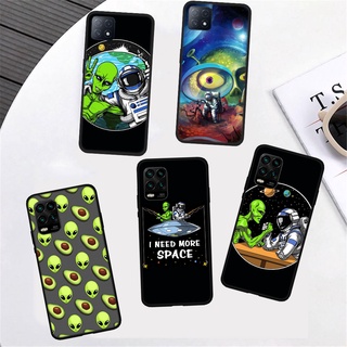 เคสโทรศัพท์มือถือ ลายเอเลี่ยนอวกาศ UFO สําหรับ Samsung Galaxy S22 Ultra Plus A03 A33 A53 A73 Core VE2