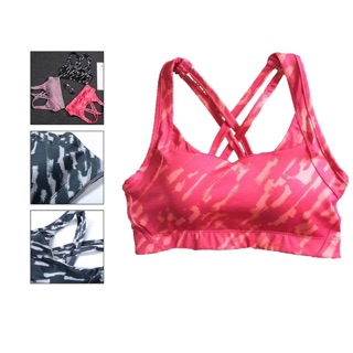 🎽Sport bra POLYESTER🎽 บราลายเก๋ๆ ใส่กระชับผ้าดีๆ เข้าใหม่น้าา