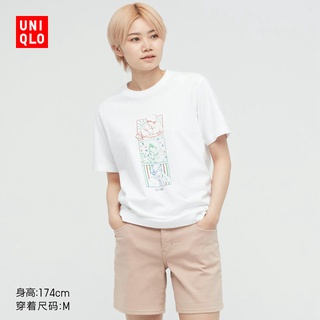 เสื้อยืดที่คุณต้องการใหม่ เสื้อยืดแขนสั้น พิมพ์ลาย Uniqlo (UT) YOASOBI สําหรับผู้ชาย และผู้หญิง 442584 ยูนิโคล่ขนาดเต็มS