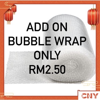 (เพิ่ม) Bubble WRAP (ห่อหนา ELAK KEMIK และสินค้าแตก)