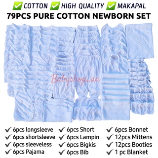 79pcs/40pcs/31pcs Semi Cotton Newborn Baby Clothes Set Good Quality | With Freebie